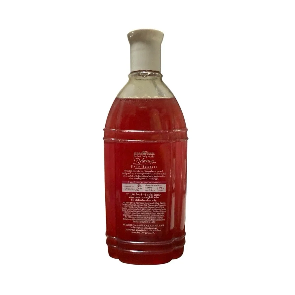 Bath & Body Works Country Apple Original Heartland 1990s Relaxing Bath Bubbles